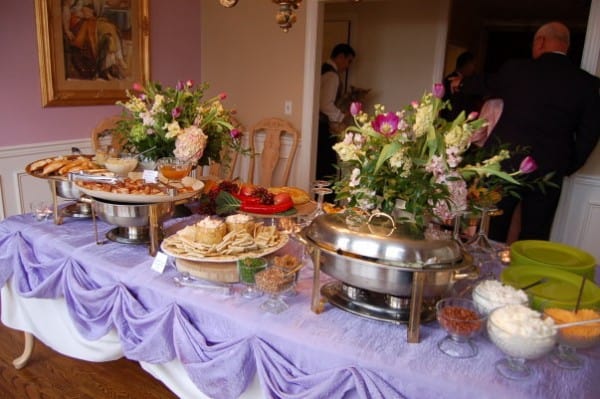 {Three Helpful Hints on Meals to Serve the Vegetarian Guests at Your Wedding} || The Pink Bride www.thepinkbride.com || Photo courtesy of Main Street Cafe and Catering